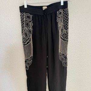 Haute Hippie beaded pants